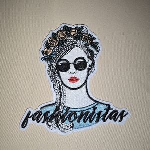 Fashionistas Embroidered Patch